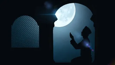 Ilustrasi malam Lailatul Qadar.