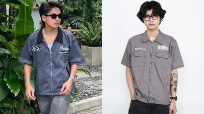 6 Rekomendasi Work Shirt Zipper Lokal yang Bikin Penampilan Makin Kalcer, Harga Mulai Rp 100 Ribuan