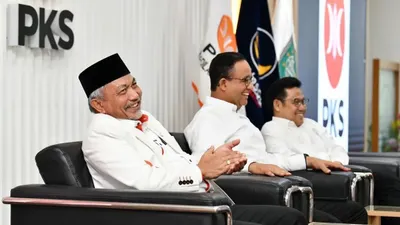Anies Baswedan dan Cak Imin Berkunjung ke PKS dalam Upaya Memperkuat Koalisi Perubahan (instagram @pk_sejahtera)