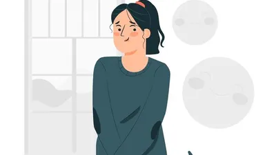 Illustrasi. Pemalu 
