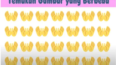 Tes Penglihatan: Temukan 1 Gambar Tangan dengan Jari yang Berbeda dalam Waktu 15 Detik! Bisa?