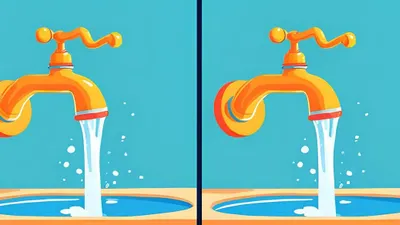 Tes Penglihatan: Uji Analisamu dengan Temukan 3 Perbedaan pada Gambar Kran Air Ini