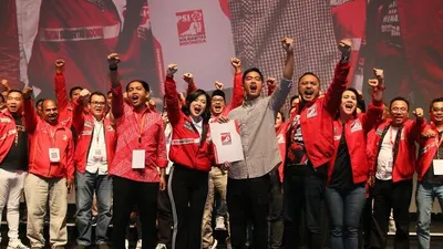 Potret kader Partai Solidaritas Indonesia (PSI)