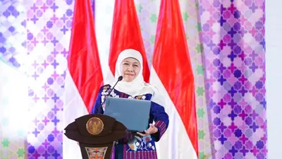 Salah satu nama yang digadang-gadang akan menjadi ketua tim pemenangan AMIN adalah Gubernur Jawa Timur Khofifah Indar Parawansa.