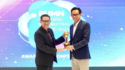 TASPEN Kantongi Dua Penghargaan Pada Ajang BUMN Branding &amp; Marketing Award 2023