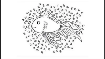Tes Ilusi Optik: Si Paling Jeli? Coba Cari Angka 1 yang Tersembunyi di Gambar Ikan Ini dalam Waktu 9 Detik, Bisa? 