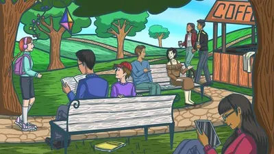 Tes IQ: Temukan Koran Tersembunyi di Taman Dalam Waktu 5 Detik