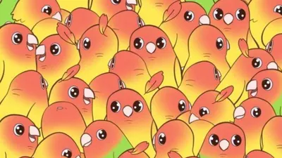 Tes IQ: Temukan Mangga Tersembunyi di Antara Burung Beo yang Gemoy Ini dalam 11 Detik