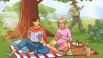 Tes IQ: Berapa Banyak Buku Tersembunyi di Gambar?