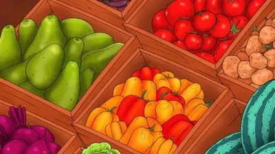 Tes Ilusi Optik: Uji Kemampuan Analisamu, Coba Temukan Wortel pada Kumpulan Buah dan Sayur