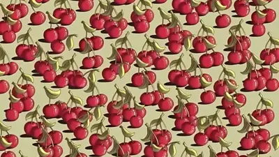 Tes Penglihatan: Punya Mata yang Tajam? Coba Temukan Tomat di Antara Kumpulan Buah Ceri