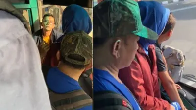 Viral Penumpang Bus di Kawasan Soetta Ngamuk Minta Sopir Bus Tabrakkan Kendaraan, Isi Tasnya Kembang 7 Rupa