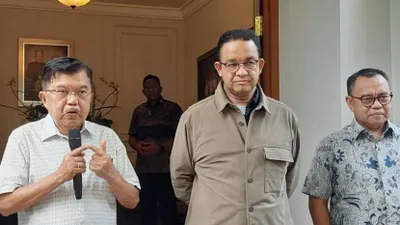 Dukung AMIN, Jusuf Kalla Singgung Soal Jangan Pilih Pemimpin yang Emosian: Pemimpin Harus Tenang