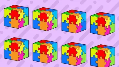 Tes Ilusi Optik: Hanya 3 dari 10 Orang yang Dapat Menemukan Rubik Paling Berbeda di Gambar Ini