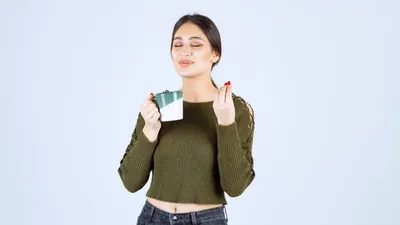 Ilustrasi minuman teh atau kopi