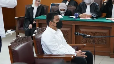 Shane Lukas sedang menjalani sidang kasus penganiayaan David Ozora.