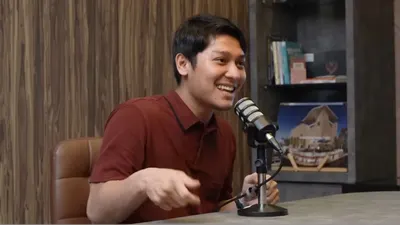 Rizky Billar dalam podcast The Sungkar