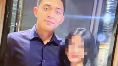 Mario Dandy Satrio bersama pacarnya AG. FOTO: TWITTER
