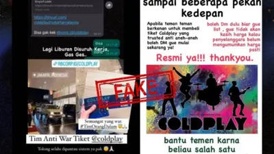 10 Tips Menghindari Scammer WTS Tiket Konser Coldplay