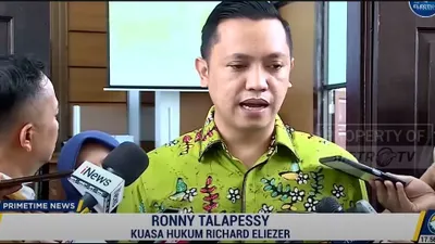 Berharap Ada Titik Terang, Ronny Talapessy Minta Febri Diansyah Tampilkan CCTV Lantai 2 dan 3 Rumah Saguling