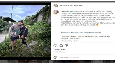 Heboh! Rizky Billar Keluarkan Uang yang Cukup Fantastis untuk Beli Tanah