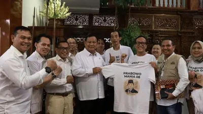 Ada Wacana Duet Prabowo-Ganjar Maju Pilpres 2024, Relawan Jokowi Mania: Keren Dong