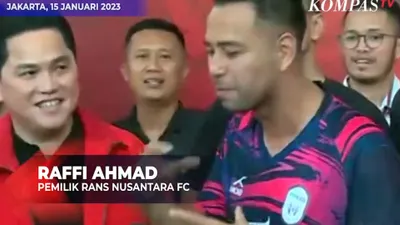 Raffi Ahmad Dukung Erick Thohir Jadi Ketua PSSI, Ungkap Bisa Benahi Sepak Bola dan Bernyali Besar