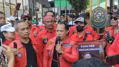 Aksi Tuntut Keadilan Pada Kasus Ferdy Sambo, Ketum PBB Sampaikan Hal Ini Kepada Kepala PN Jaksel
