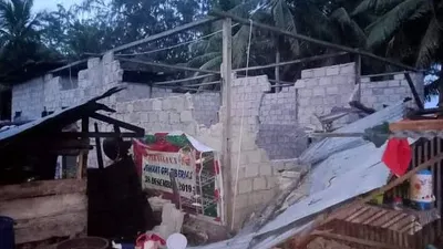Duh, Banyak Rumah Warga Rusak akibat  Gempa Bumi M7,5 di Kepulauan Tanimbar 