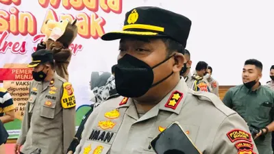 Kapolres Bogor, AKBP Iman Imanuddin.