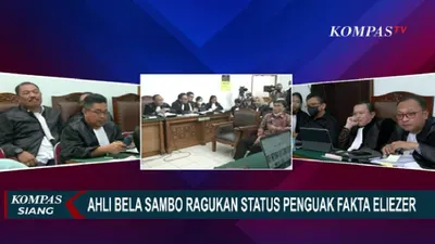 Status Justice Collaborator Richard Eliezer kini dipermasalahkan