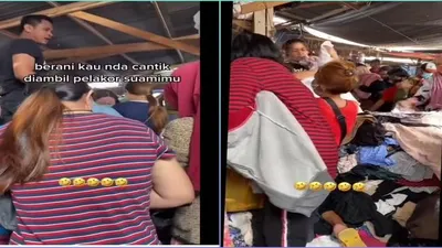 Viral penjual pakaian yang mempromosikan dagangannya secara unik