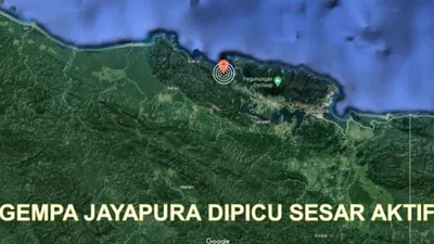 Gempa Merusak di Jayapura 4,9 SR Akibat Sesar Aktif, Waspada Potensi Gempa Bumi Kala Ulang!