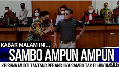 TERPOPULER! Geger, Krishna Murti Emosi dan Hantam Ferdy Sambo hingga Begini, Ini Faktanya
