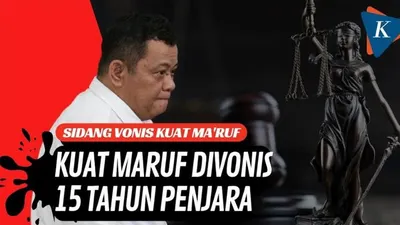 Terbukti Secara Sah Ikut Melakukan Pembunuhan Berencana Yosua, Kuat Maruf Divonis 15 Tahun Penjara