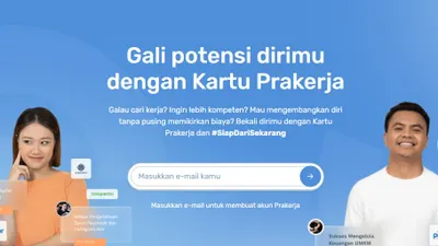 Kabar Gembira! Penerima PKH dan BSU Sekarang Bisa Jadi Peserta Kartu Prakerja