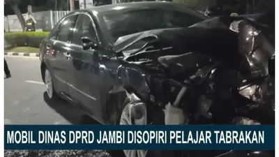 Terkuak Identitas Wanita Tanpa Busana dalam Kecelakaan Mobil Dinas DPRD Jambi, Ternyata Masih Dibawah Umur