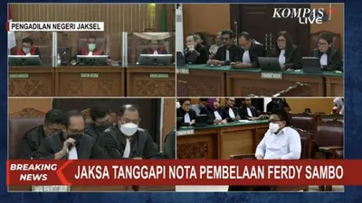 Nasib Ferdy Sambo di Ujung Tanduk, Jaksa Minta Hakim Untuk Tolak Pledoi Eks Kadiv Propam , Ini Alasannya