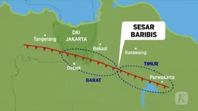 Benarkah Sesar Baribis Yang Kini Aktif Akan Timbulkan Potensi Gempa Megathrust 8,9M Di Wilayah Jakarta?