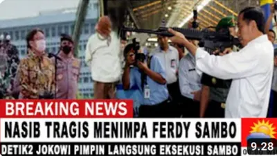 Terpopuler! CEK FAKTA: Nasib Tragis Menimpa Ferdy Sambo, Detik-detik Jokowi Pimpin Langsung Eksekusi
