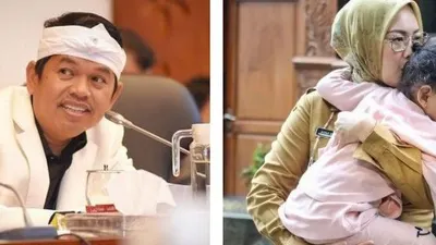 Dedi Mulyadi dan Ambu Anne Ratna Mustika