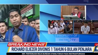 Martin Simanjuntak ungkap doa dan harapan baik untuk Richard Eliezer, berharap bisa memperbaiki hidup yang salah. 