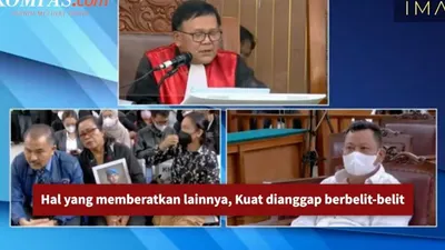 Dianggap Tidak Sopan, Hakim Beratkan Hukuman Kuat Maruf 15 Tahun Penjara
