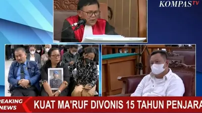 Vonis 15 Tahun Penjara, Hakim BONGKAR Bukti Peran Kuat Maruf di&nbsp;Pembunuhan Brigadir J, Pisau Dapur Saksi Bisu!