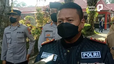 Kapolres Blitar ungkap CCTV pelaku perampokan Wali Kota Blitar