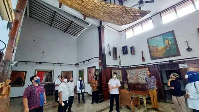 Kunjungan Dinas Kebudayaan Pemprov DKI Jakarta ke Museum Layang-layang 