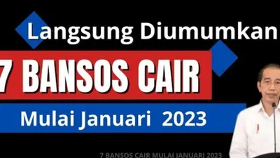 Simak Tuntas! 7 Bantuan Sosial yang Dipastikan Cair Tahun 2023, Ada PKH hingga BLT Dana Desa