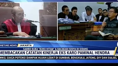 Misteri Buku Hitam Ferdy Sambo Akhirnya Terkuak Saat Dibacakan&nbsp;di Persidangan, Ternyata Isinya Adalah Hal&nbsp;Ini