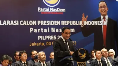 PKS resmi menyatakan bahwa partainya sia mengusung Anies Baswedan bakal Capres 2024 bersama Parati NasDem dan Demokrat. 