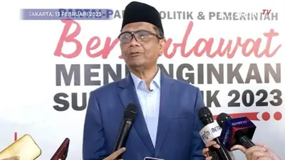 Jelang Sidang Vonis Bharada E, Mahfud MD Angkat Bicara: Kalau Tidak Ada Eliezer Kasus Akan Gelap